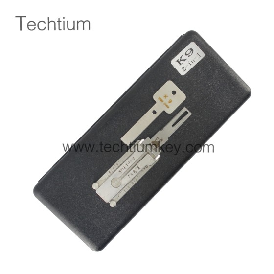 K9 Original Lishi  2 in 1 lock pick decoder for korean Kia